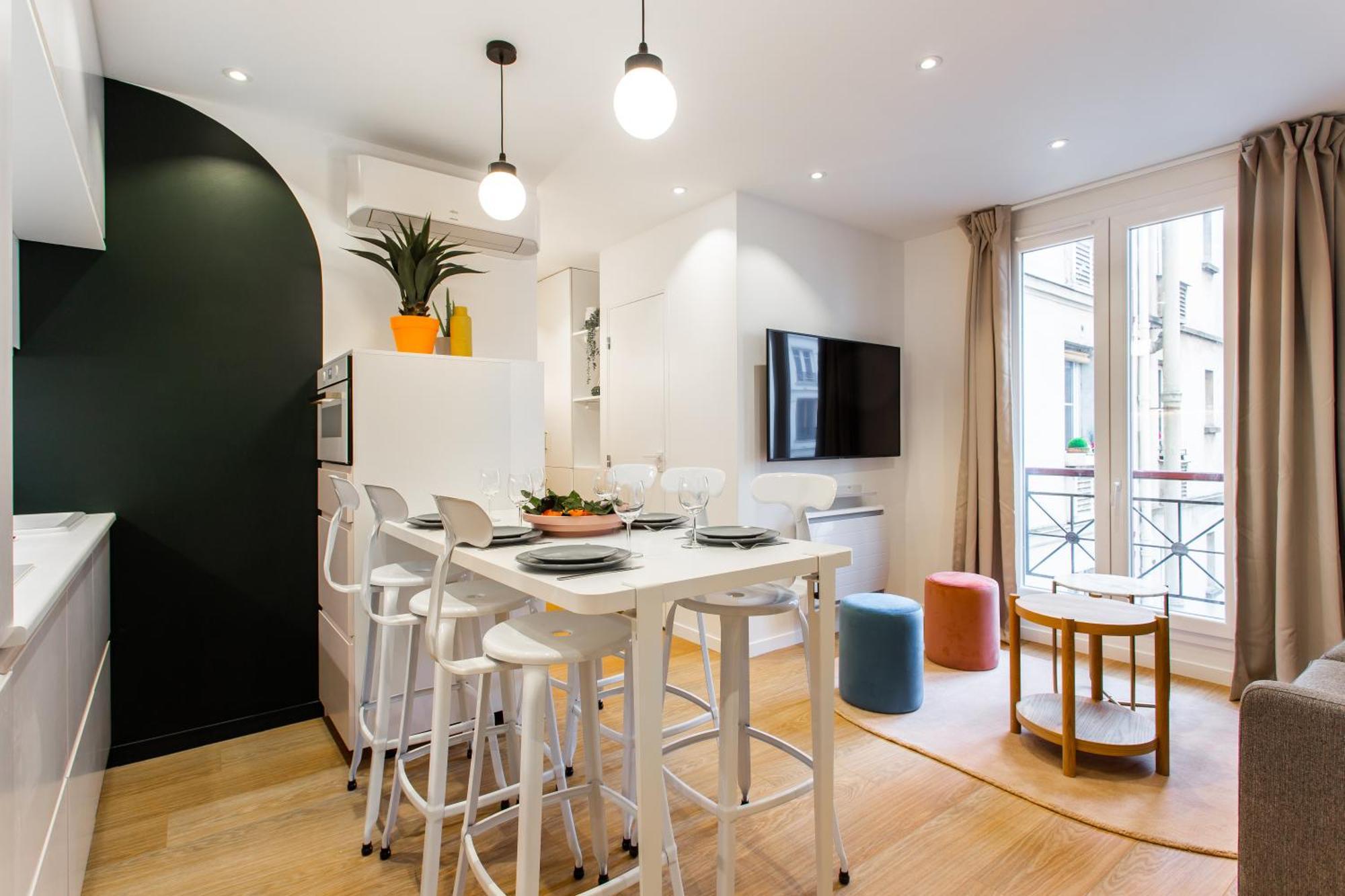 Stunning Apartment - 2Br-6P - Paris Center 외부 사진